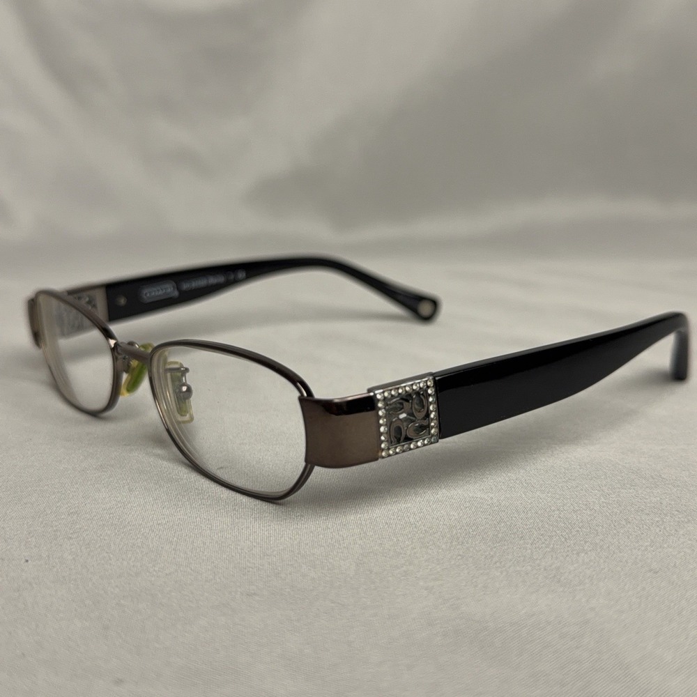 Coach Reina HC5002B 9025 Eyeglasses Frame Only Black Preppy Y2k Womens 49 16 135
